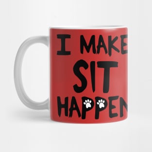I Make Sit Happen - Black Cockerspaniel Mug